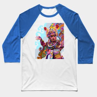 Bali Dancer Baseball T-Shirt